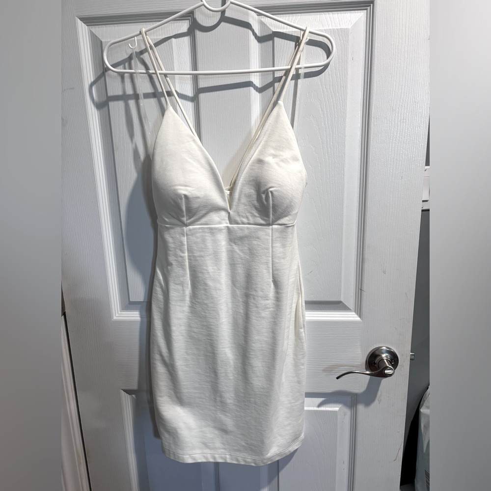 LULUs white mini dress